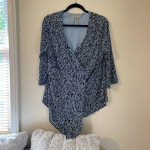 Plus size blouse.
